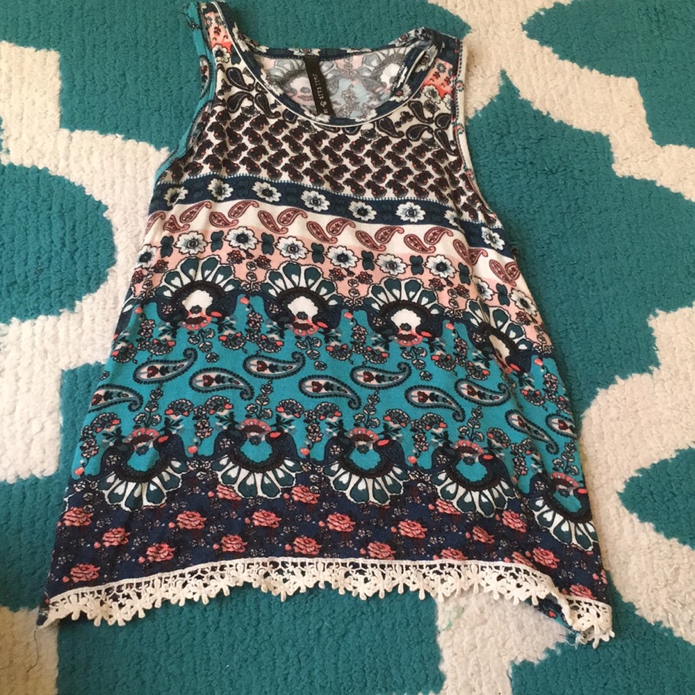 Cropped tank top